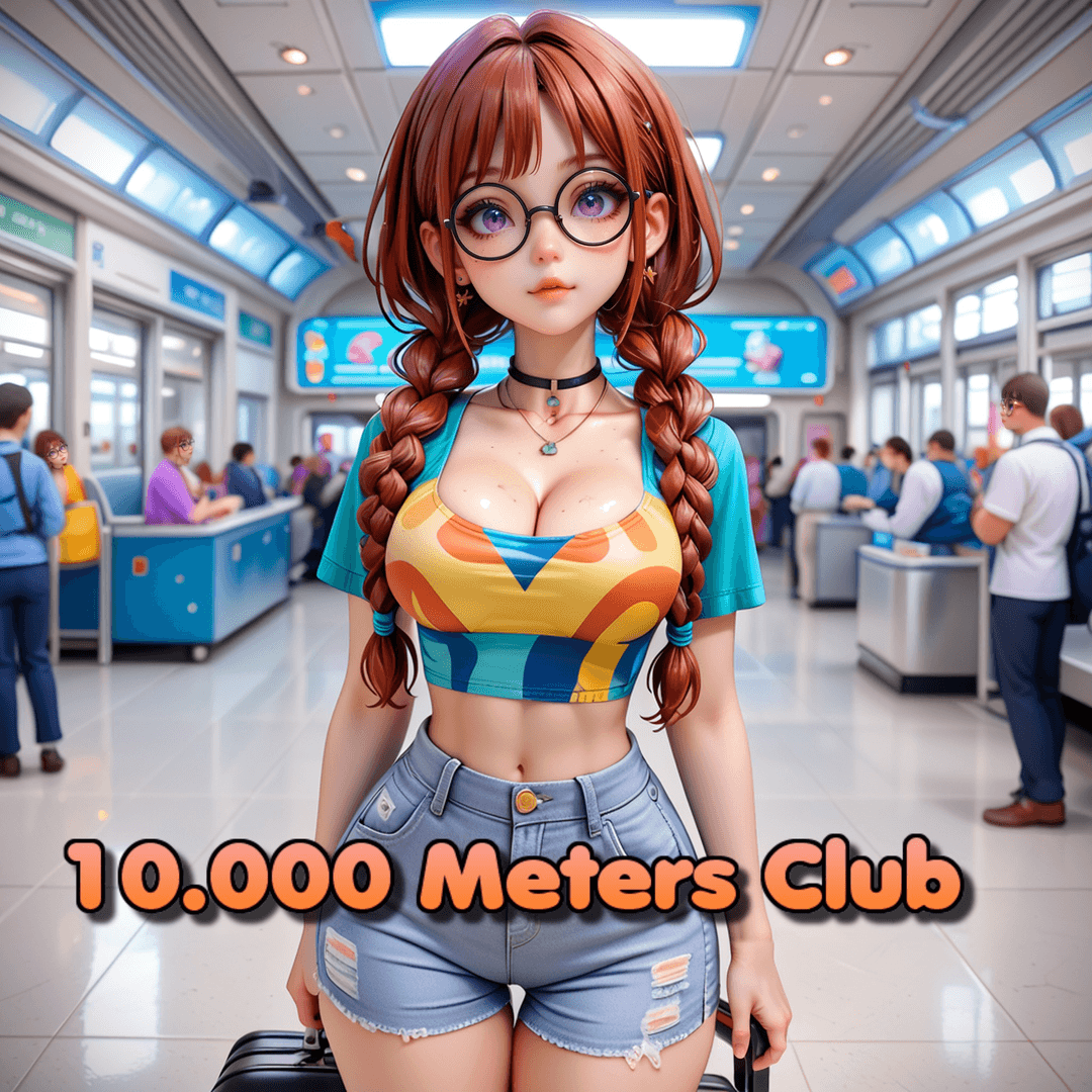 Her Taboo Desire At The Airplane [10K Meters Club]