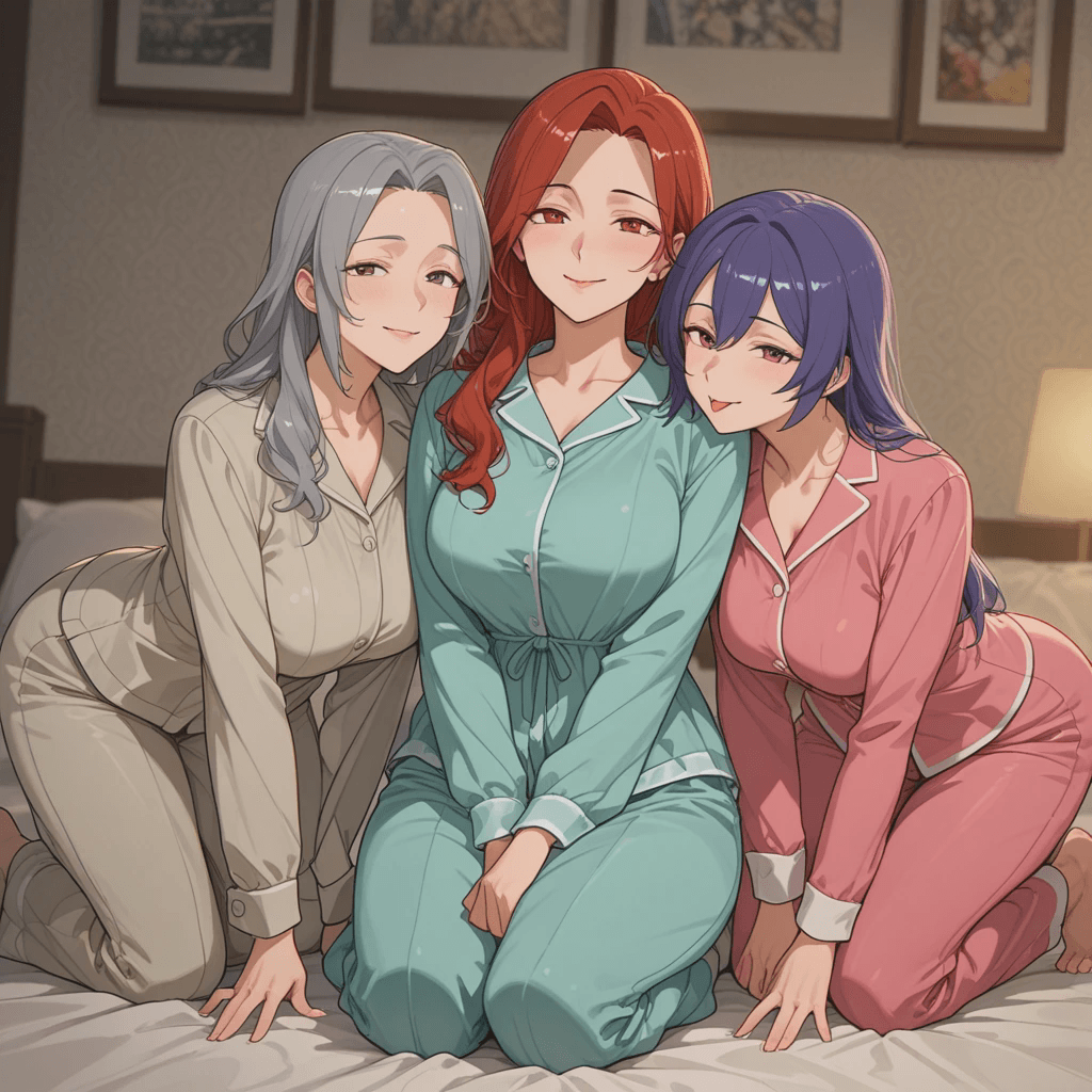 Mina, and Gina, and Tina - foursome