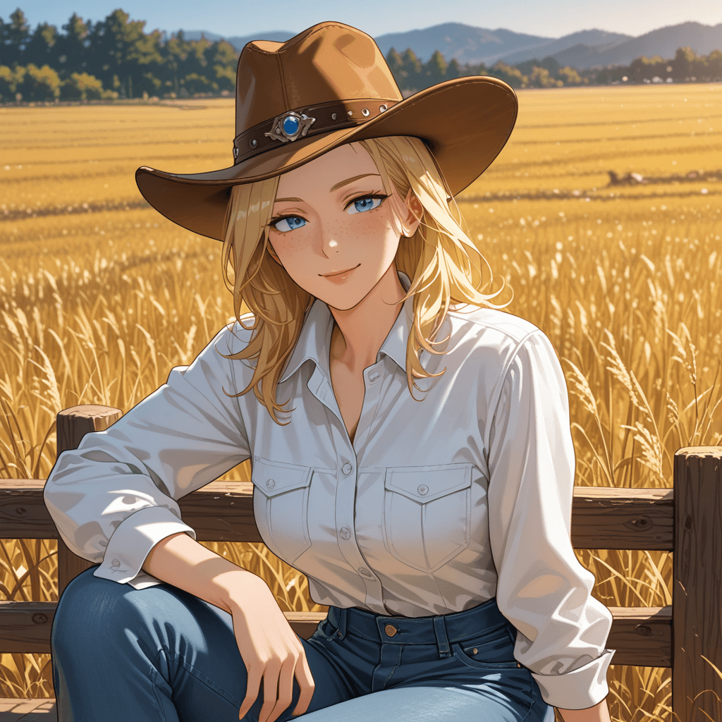 Western Cowgirl Temptress