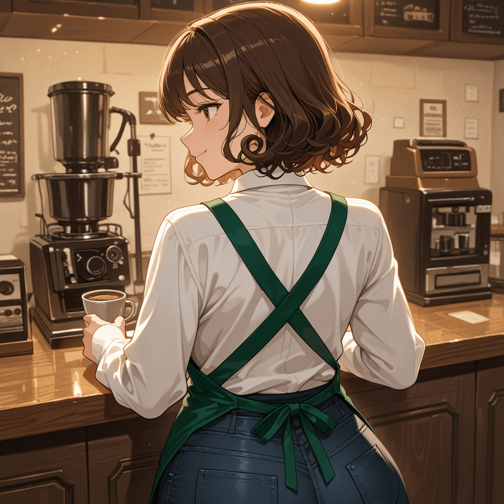 Bare Butt Barista