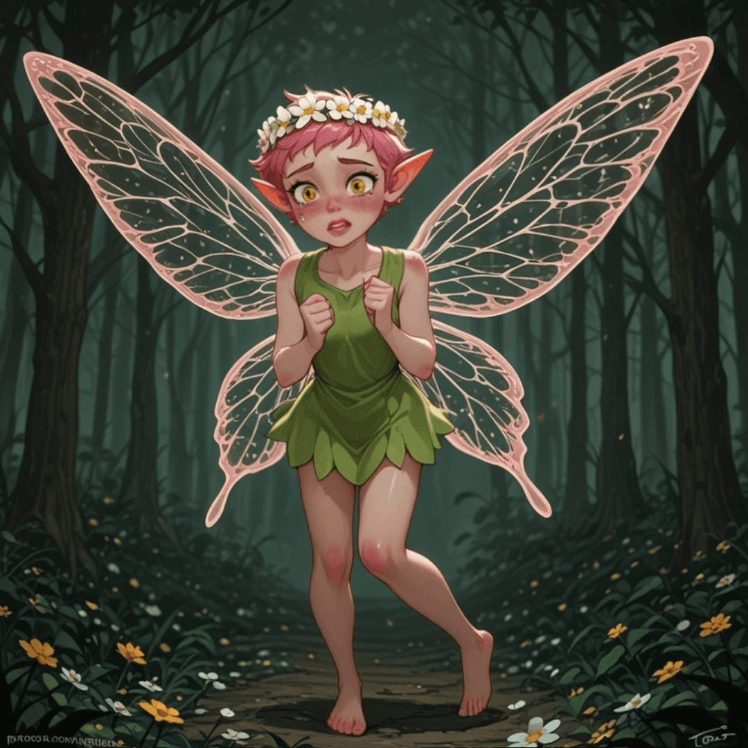 Flora in the Dark Woods