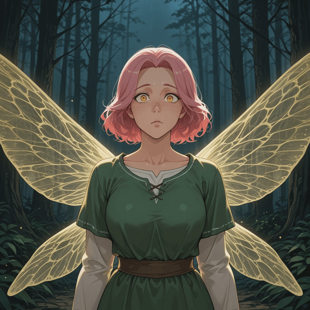Flora in the Dark Woods