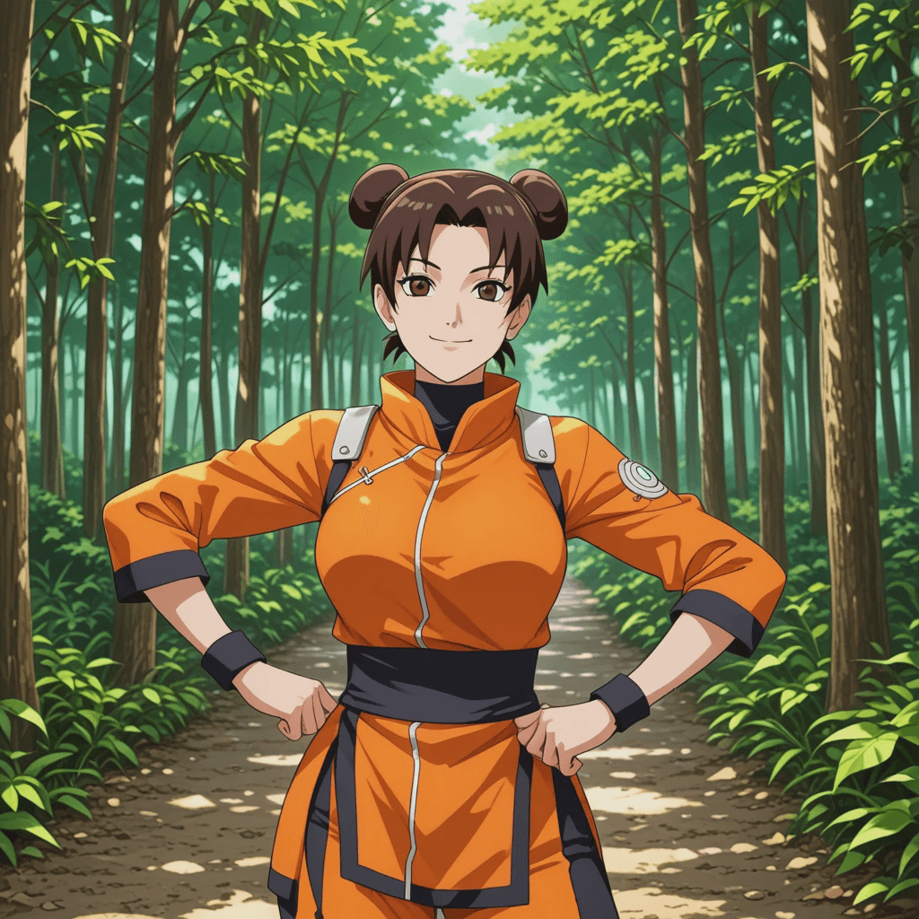 In the World of Naruto - Tenten