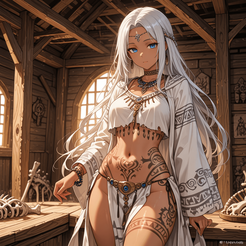 High Priestess Ithra (Tribal Stud Series)