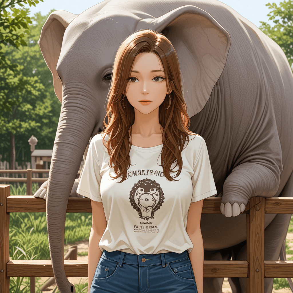 Shelly's Trip to the Zoo: Part 1 Elephant