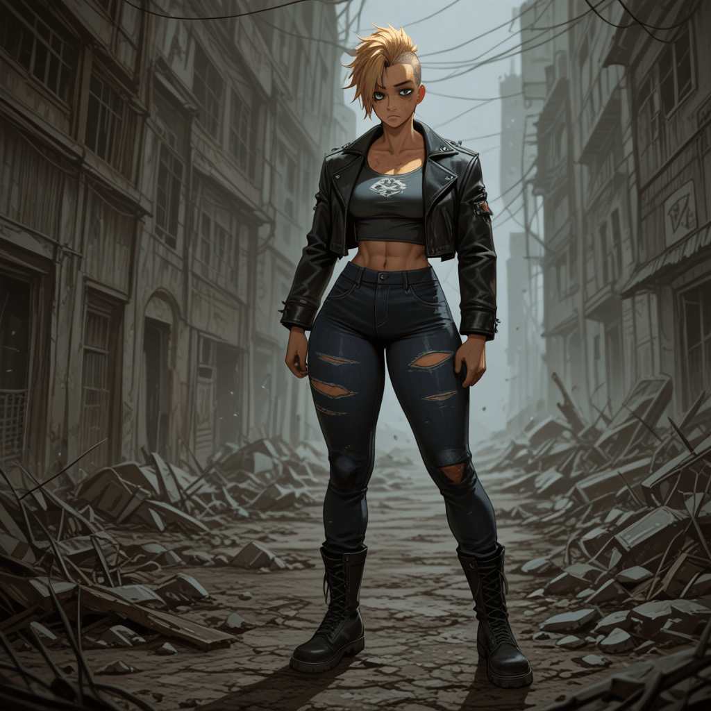 Josy - Apocalypse in the 80s with a punk chick!