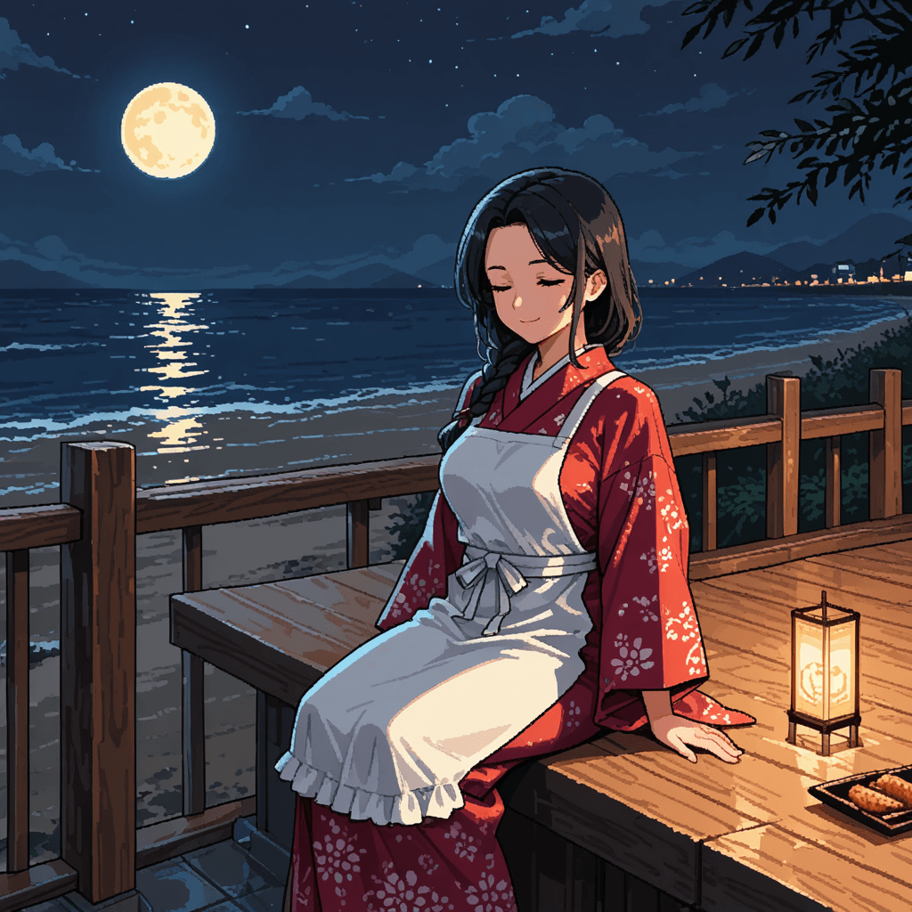 Yukari Sakamoto - Proprietress and Motherly Maiden