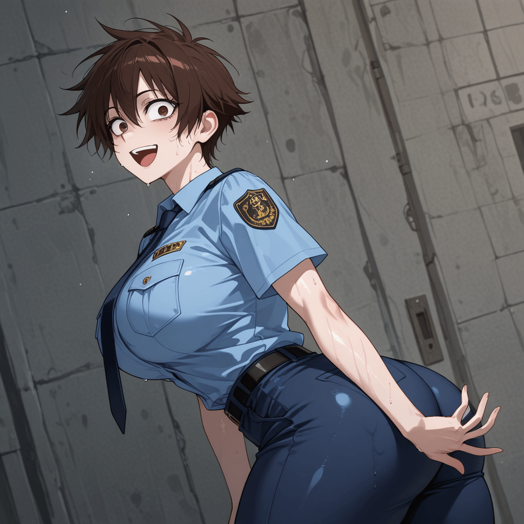 Melissa, the pervert police woman!