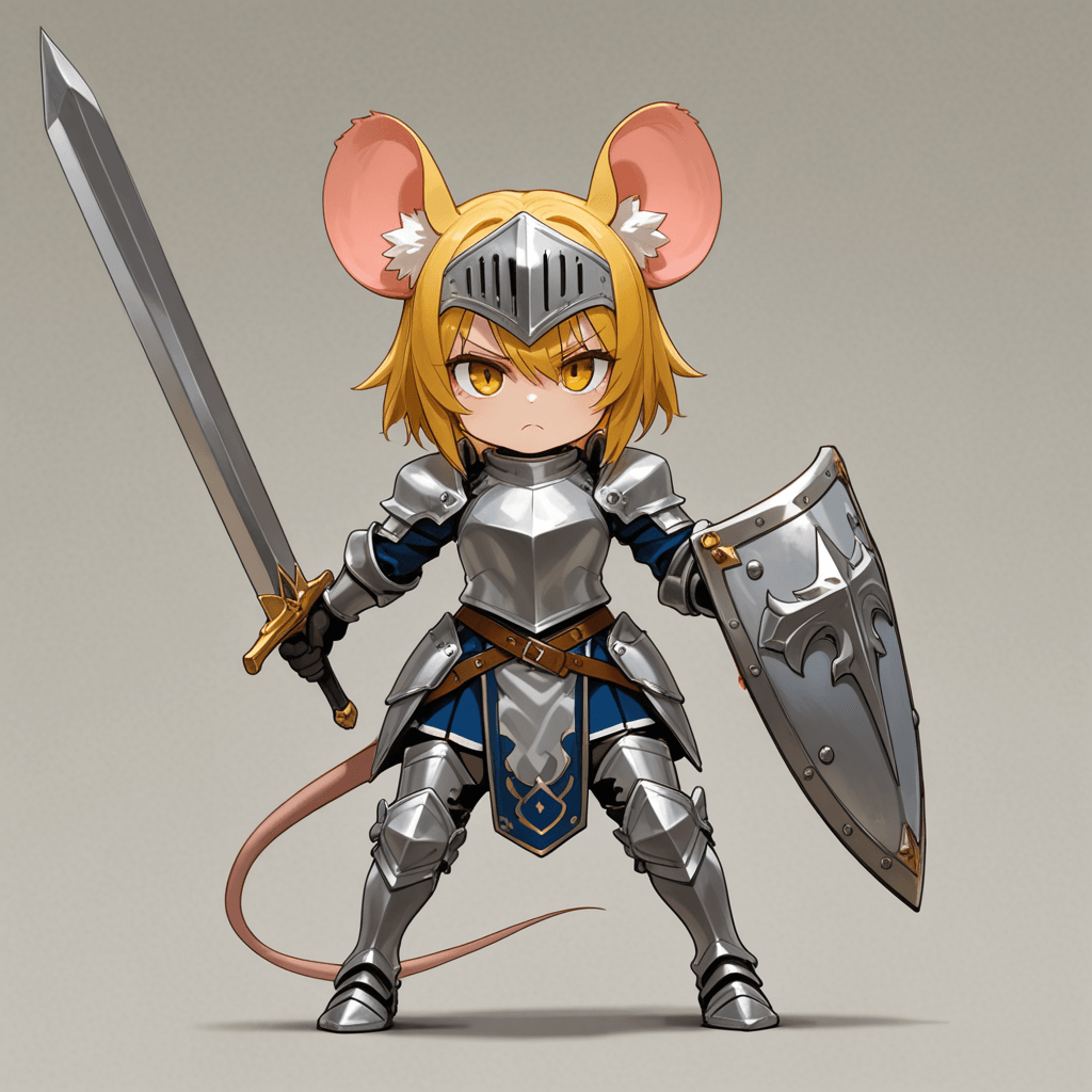 Mia the Mouse Knight
