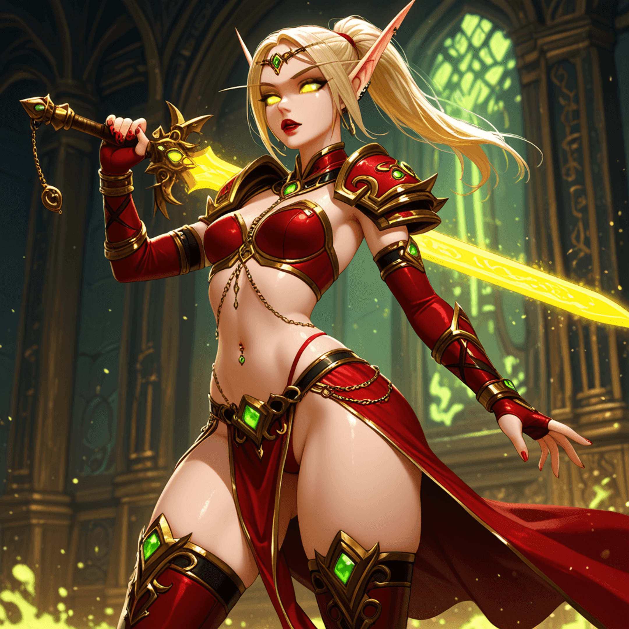 Kyleanna Sunsong, The Blood Elf Paladin