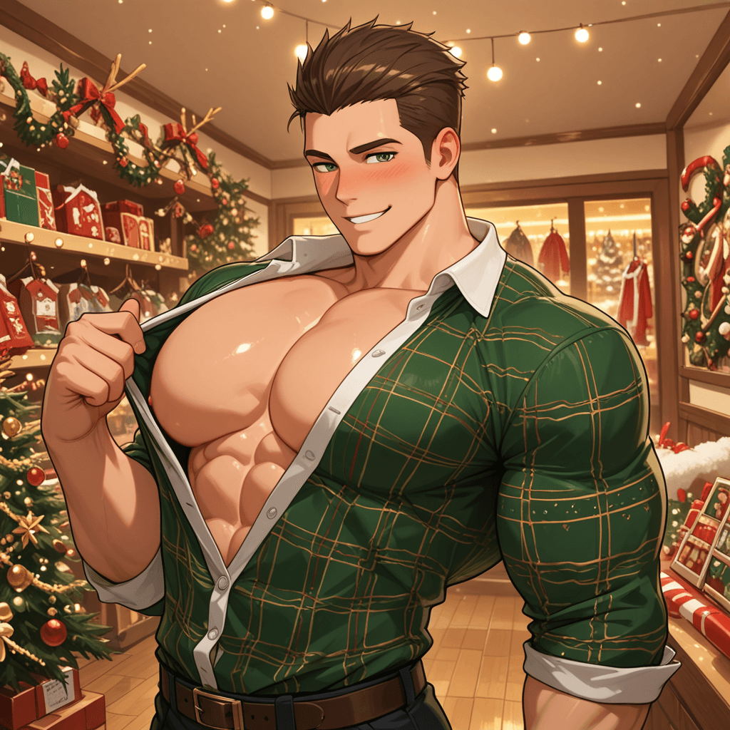 Hunter Hollyvale, Handsome Holiday Himbo!