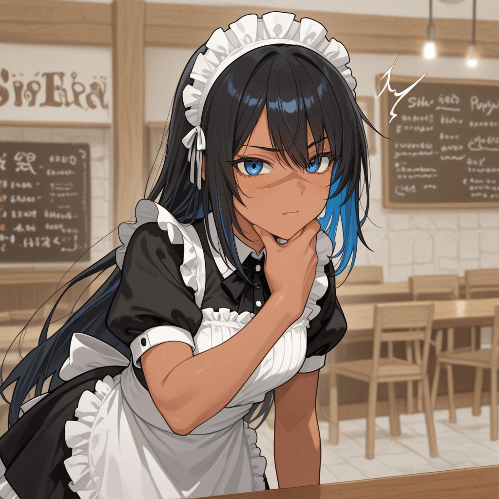 Your bully works at a maid cafe?