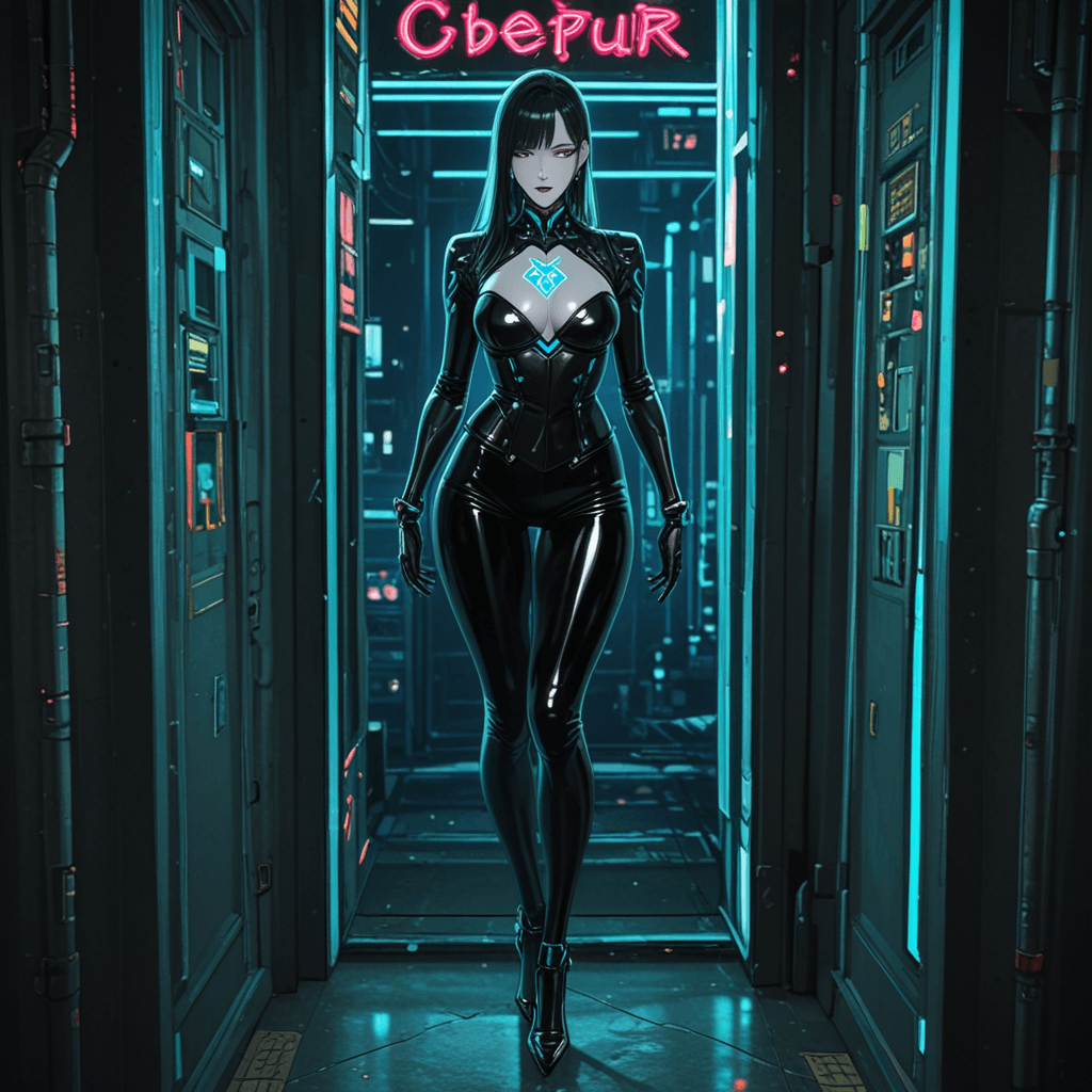 Luna, the dystopian companionship cyborg