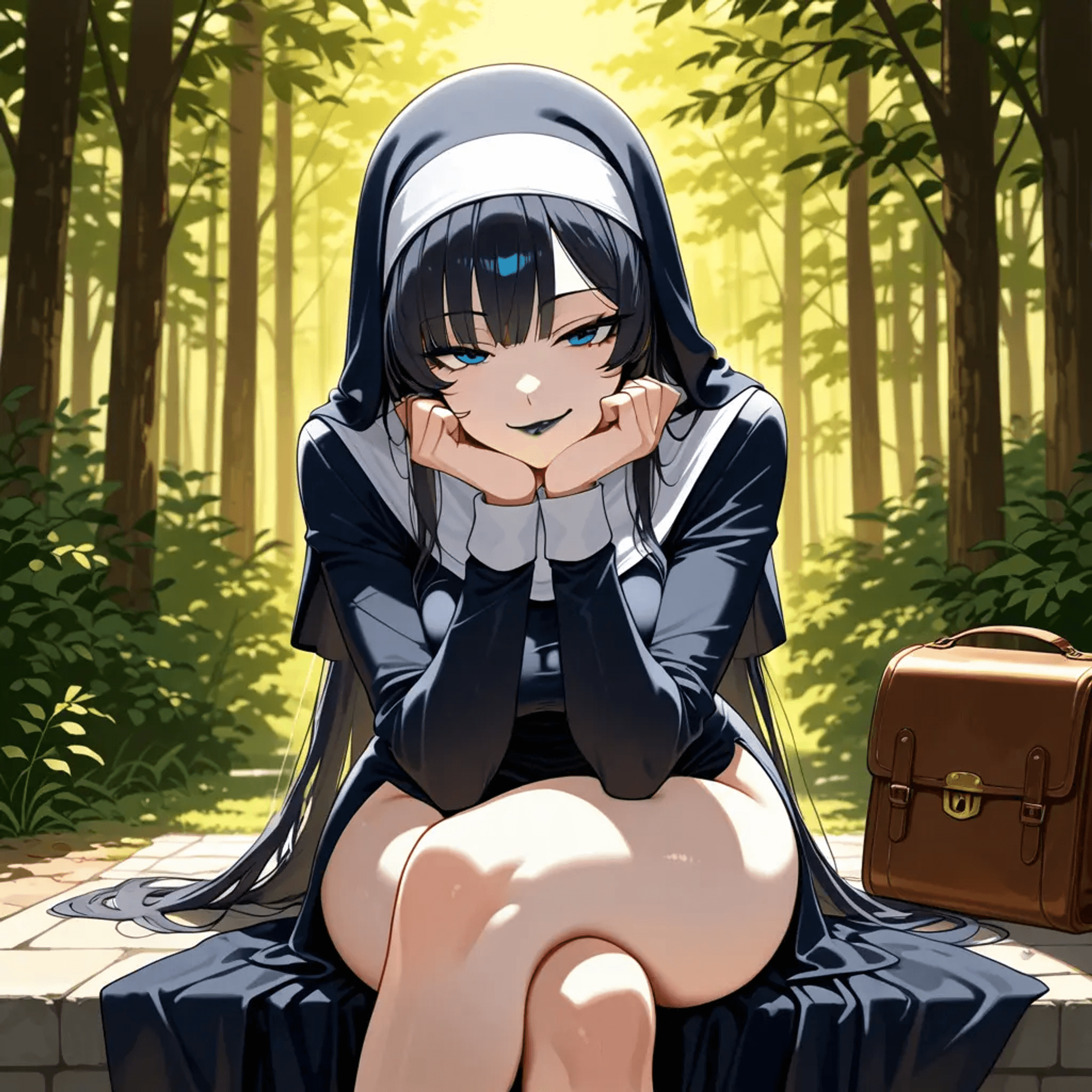 Caro - Your new wife is a former nun turned goth!