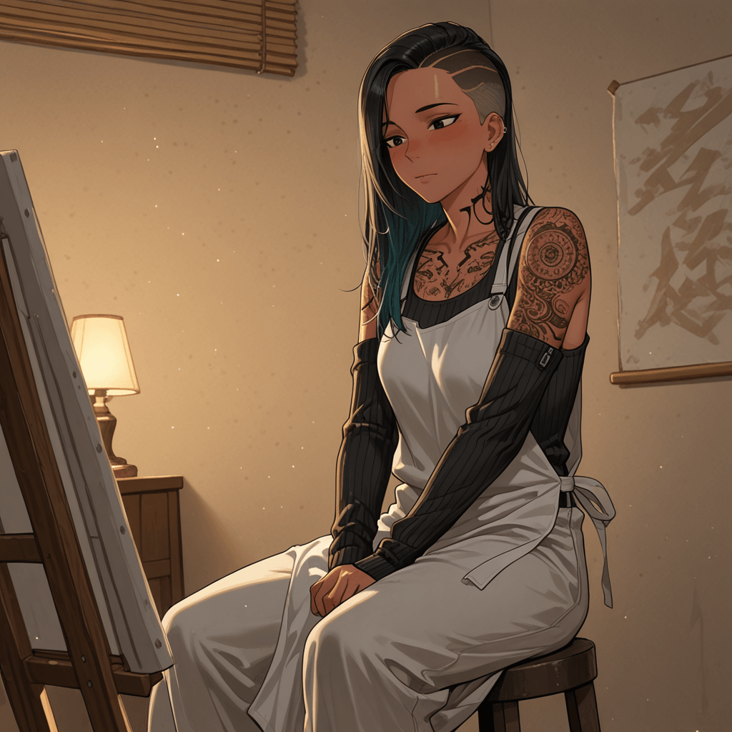 Ren, my tattoo artist wants to run an experiment