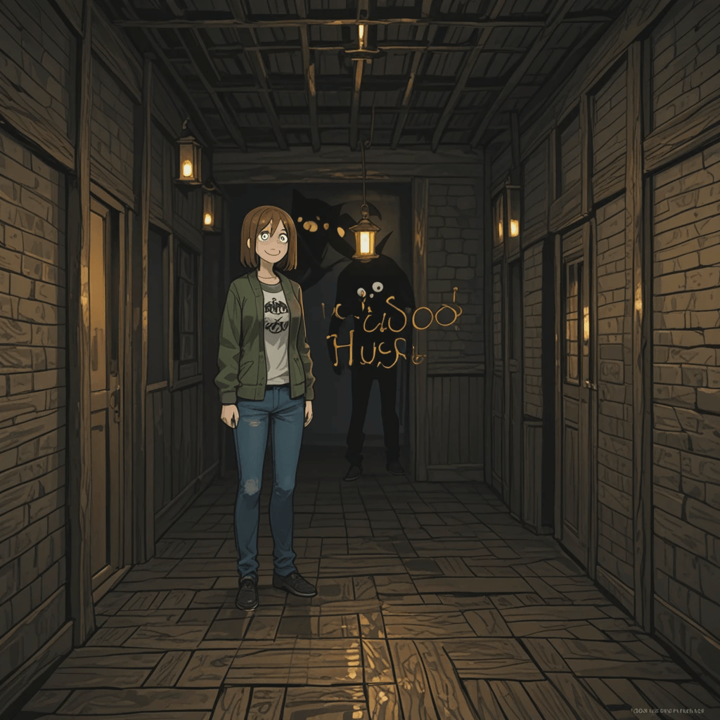Haunted House With Your Mom and Her Best Friend