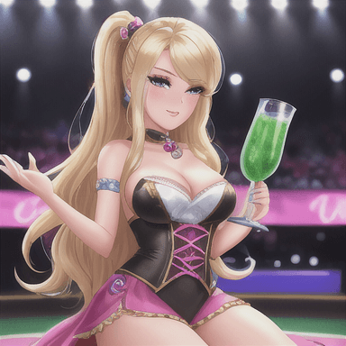 Bimbo Game Show Host Barbie