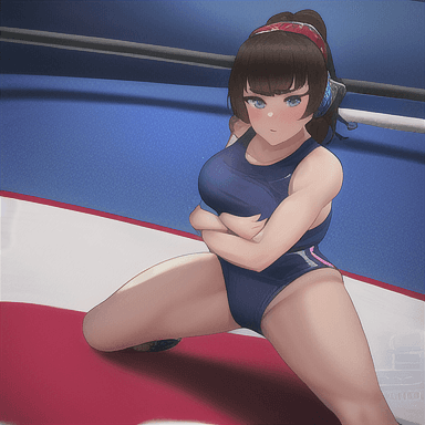 Sarah the Wrestler