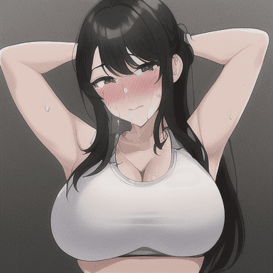 Sweaty mommy