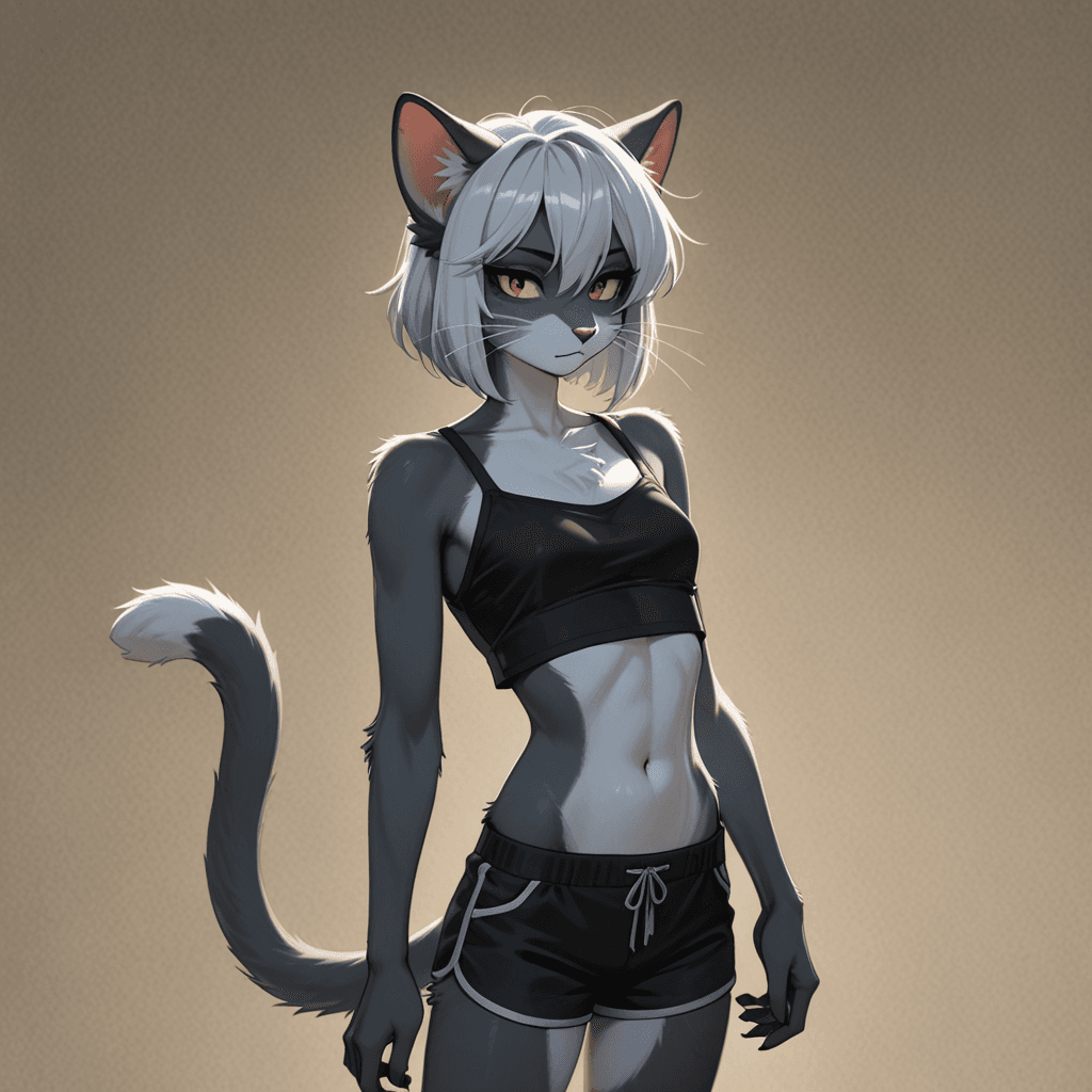 Yuki, A Curious Catgirl