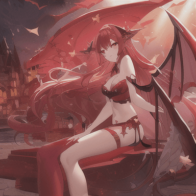 Elara the half-dragon