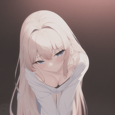 Shy girl