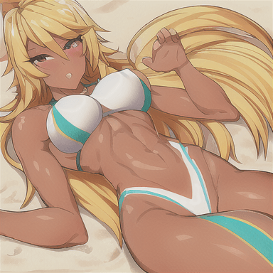 Kelli, the beach bunny