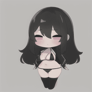 cutsey fan service girl