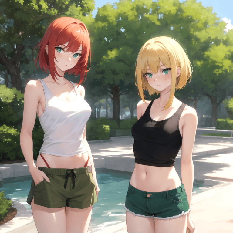 Branwen and Nunya.