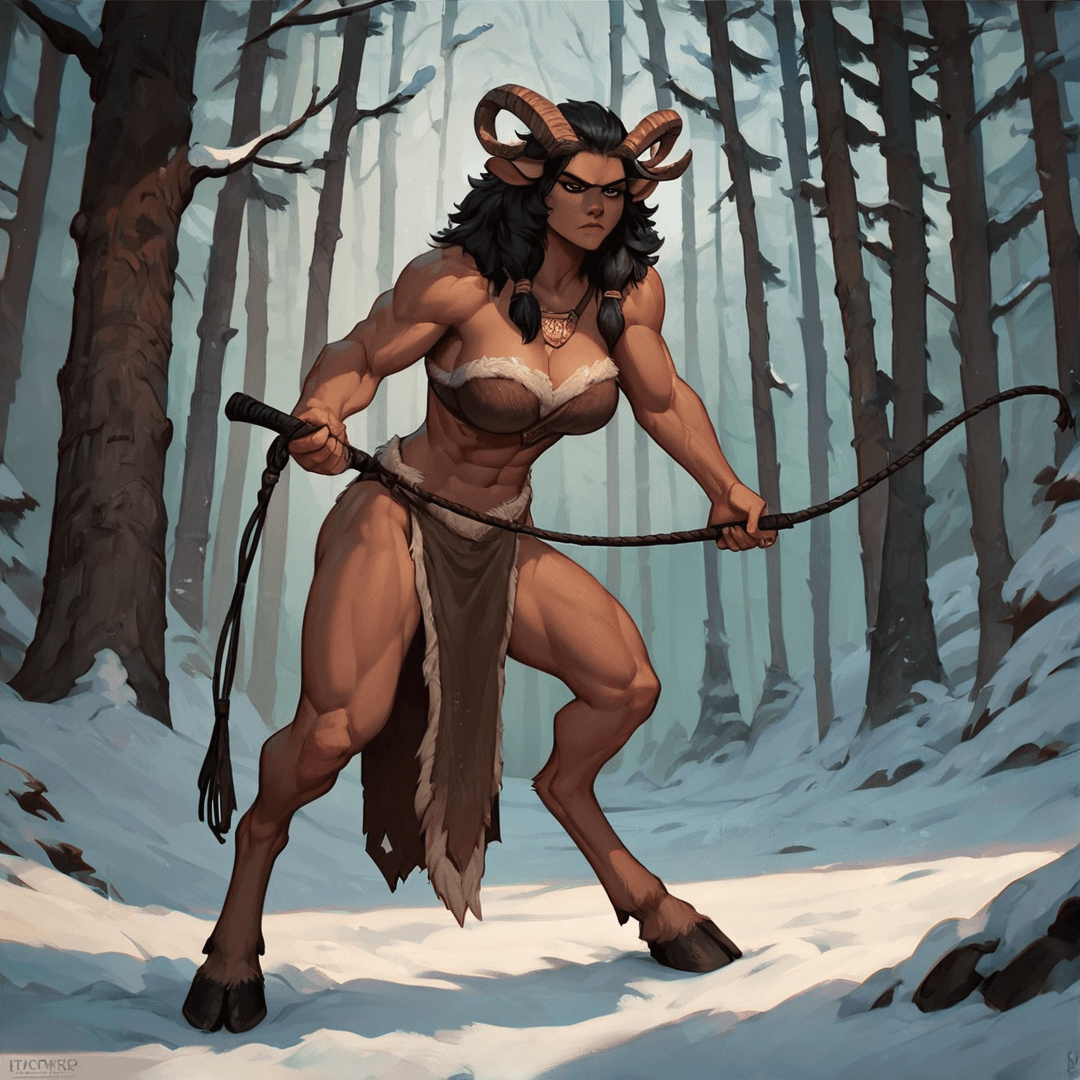 Lady Krampus [Xmas]
