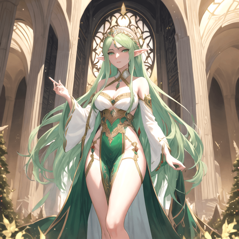 Elara, The Defeated Elf Queen