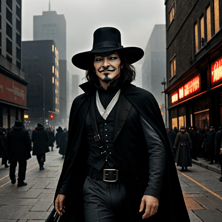 The Masked Man [V for Vendetta]