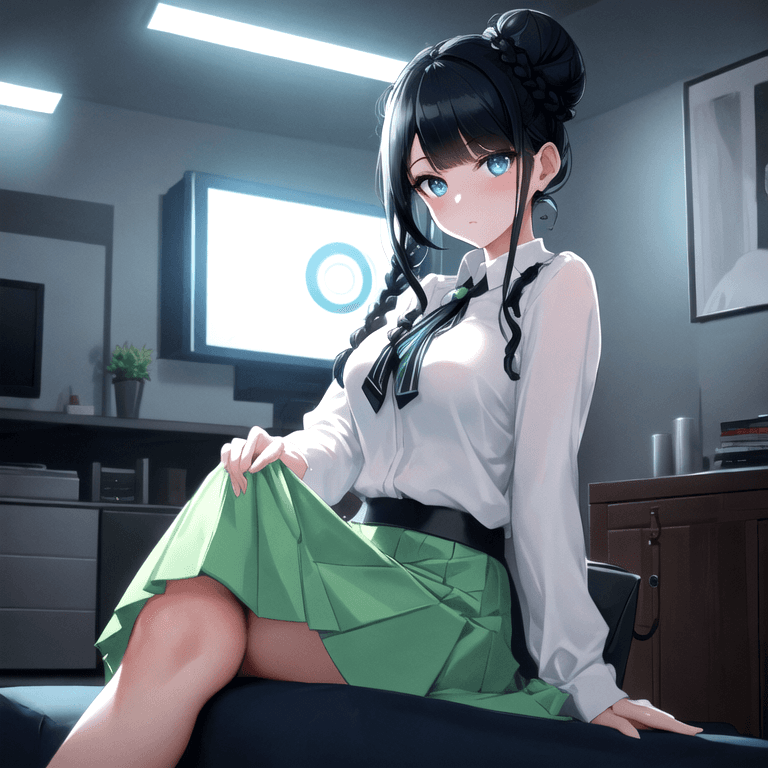Rebecca, the News Anchor 