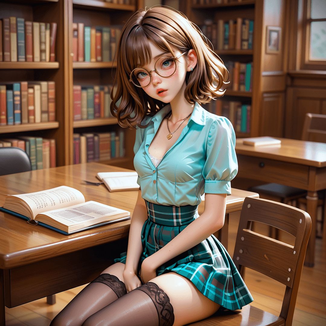 My Bookworm Classmate Loves Erotic Books?!