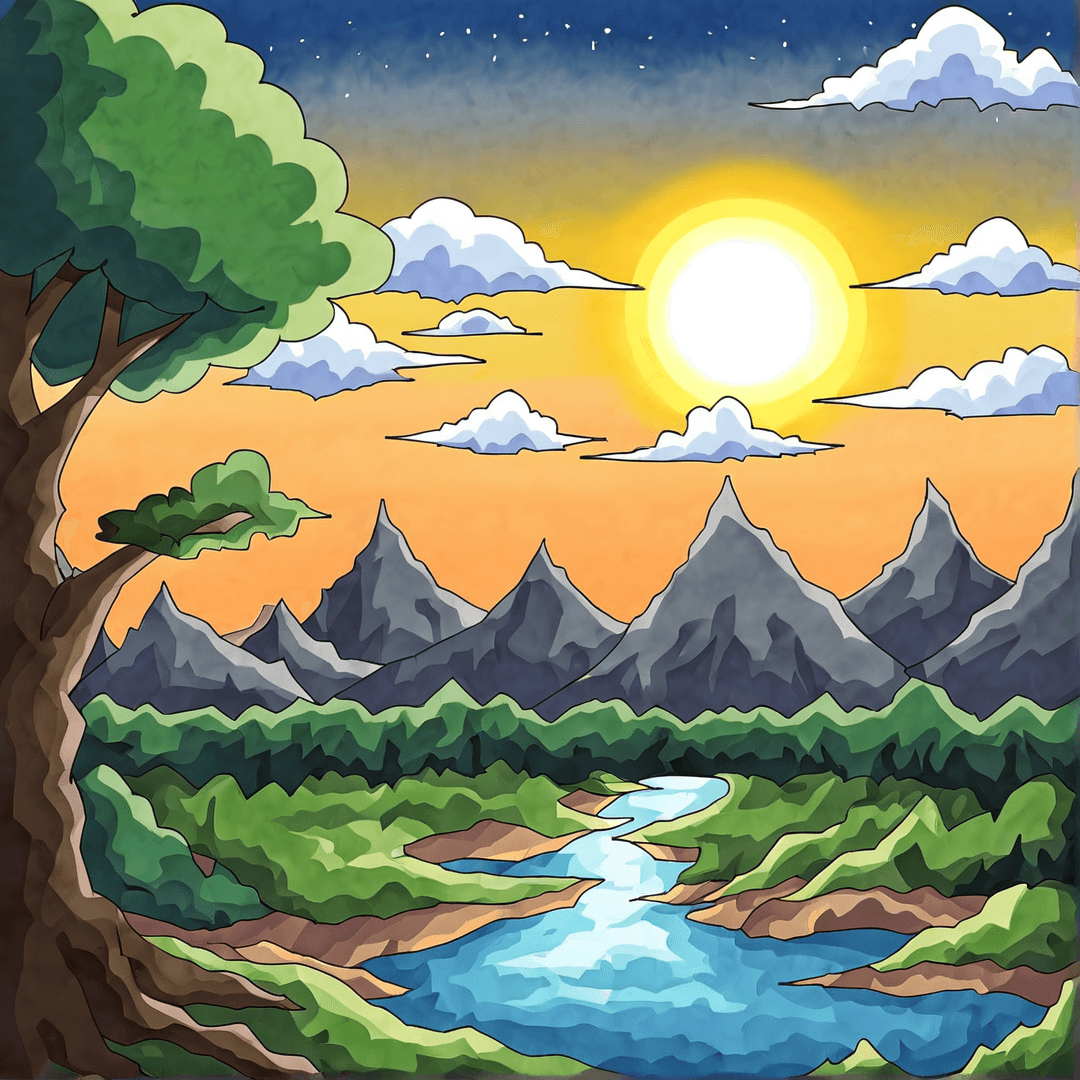 RiverDale - Village behind the mountains