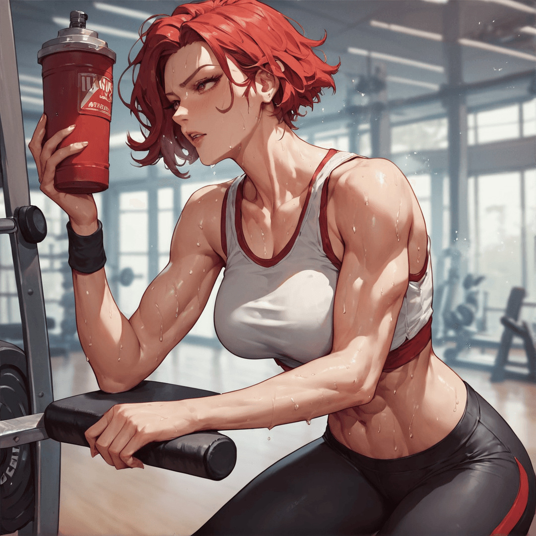 Reika - Muscle Stepmommy