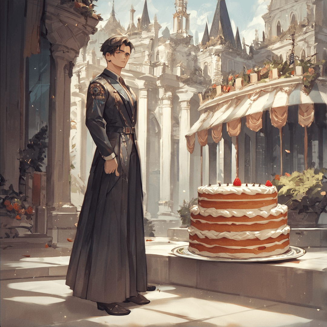 The wedding cake