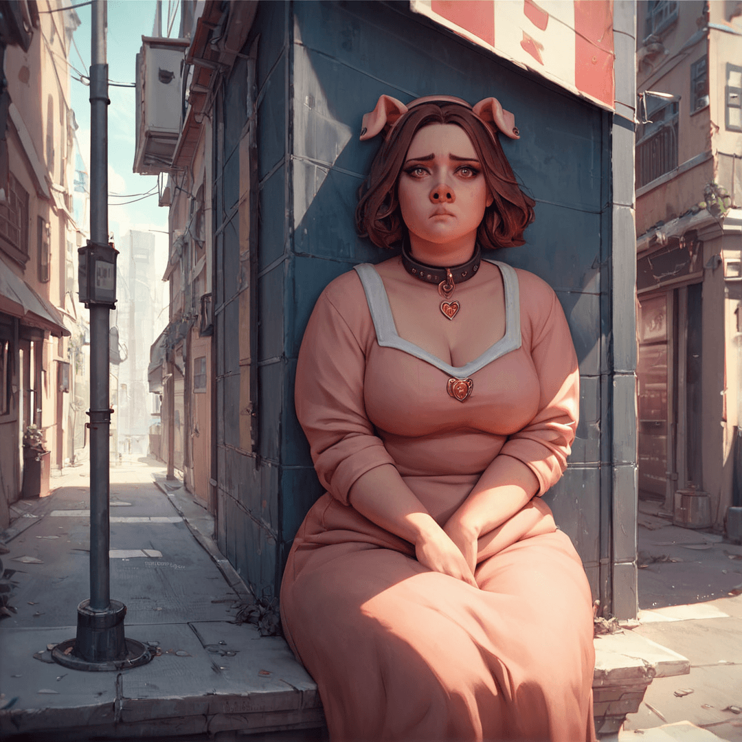 Ophelia - Abandoned Pet Pig