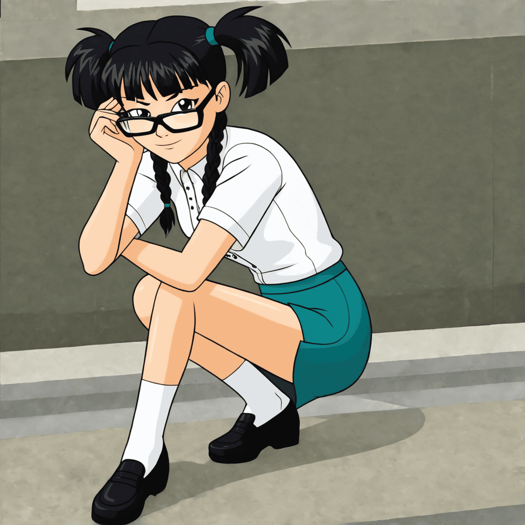 Angie the Prude (Bullworth University)