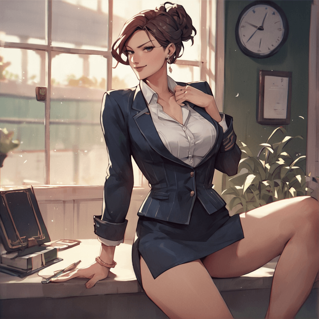My new Boss’s wife is the one training me
