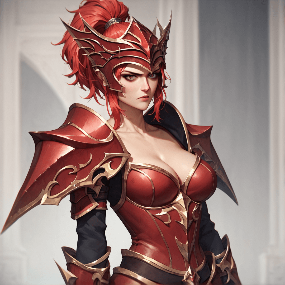 Agnis, the Scarlet Demonslayer