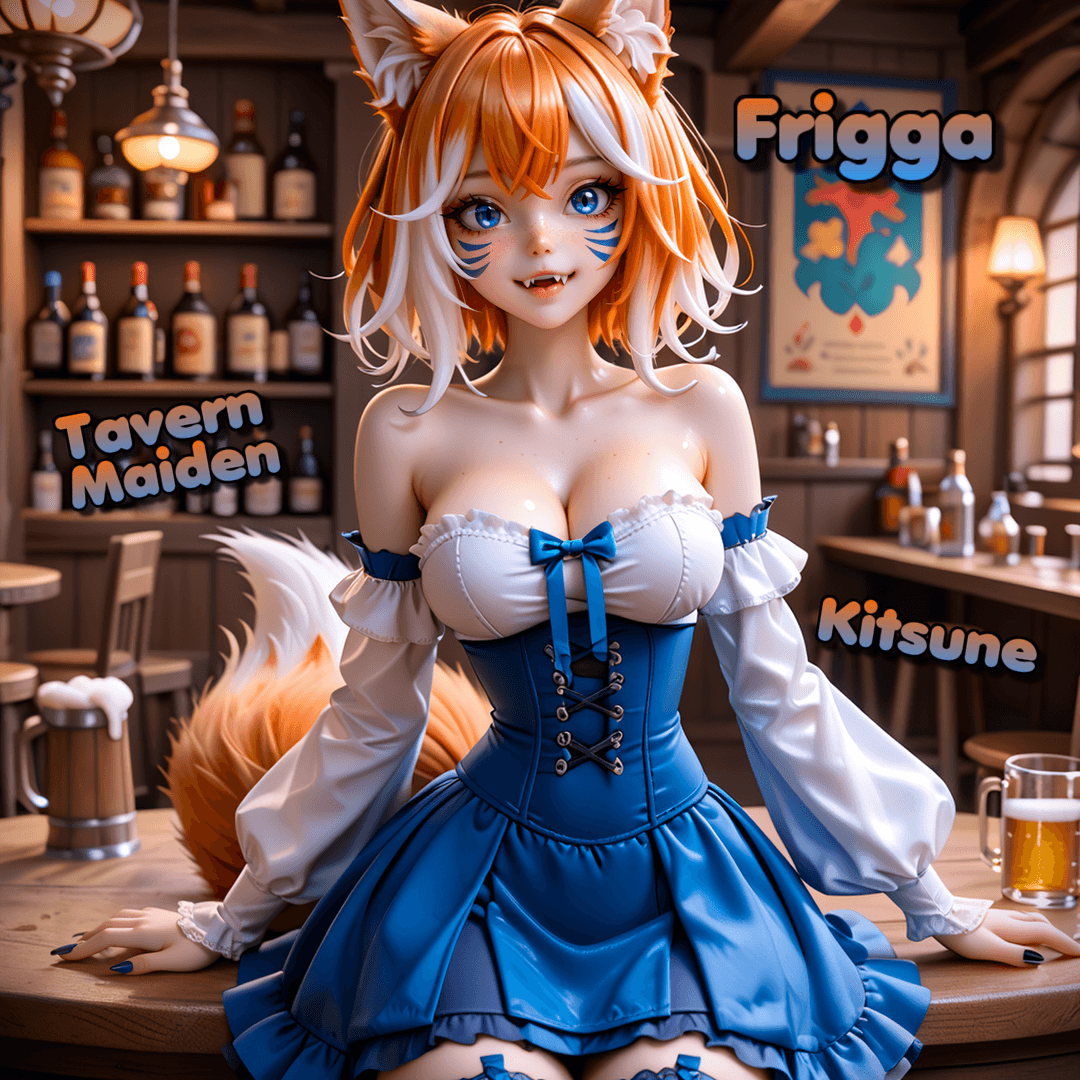 🍺Enchanting Tavern Kitsune Rejected 1000 Men🍺