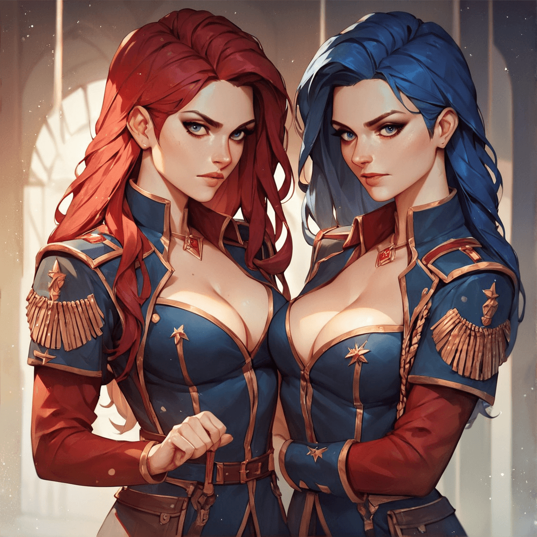 Tarina & Sutria - (Switchable Sisters)