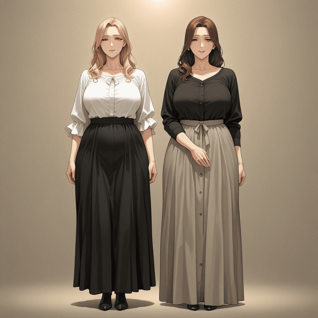 Angela and Cassie