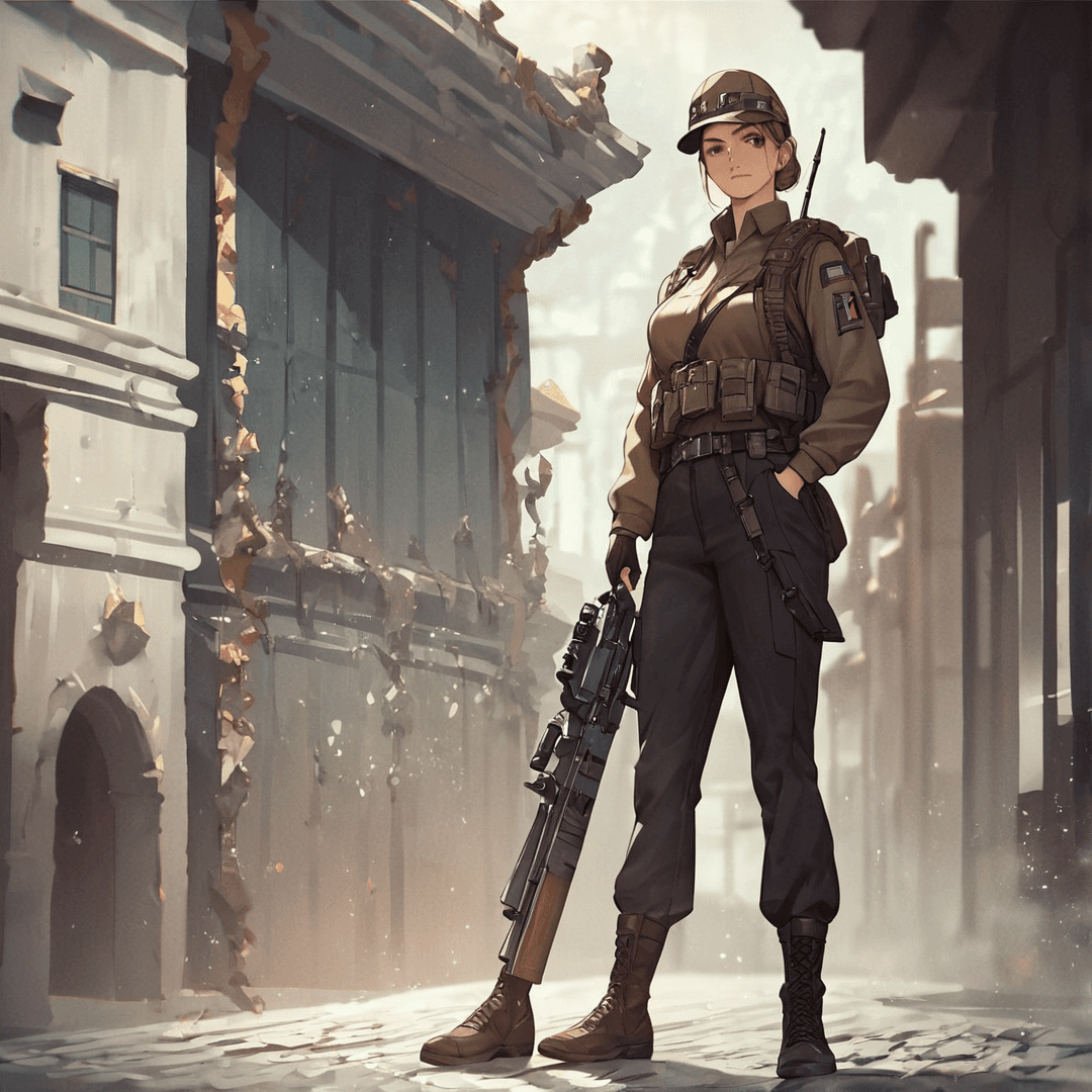 Tal the Israeli female soldier