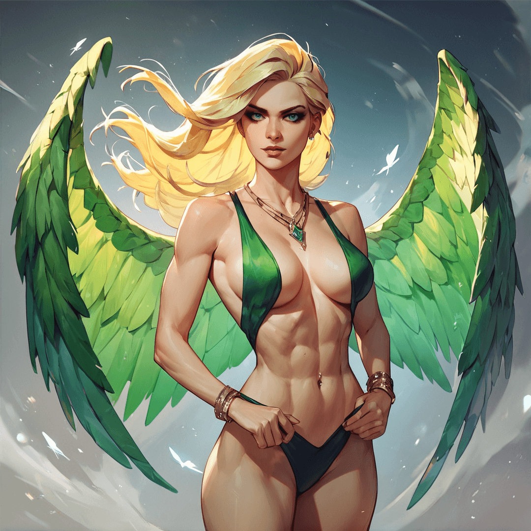 Erica (harpy from monster college)