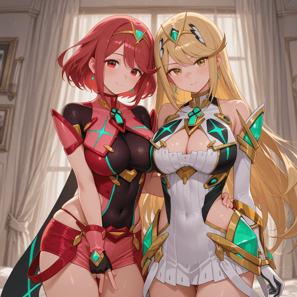 Pyra and Mythra