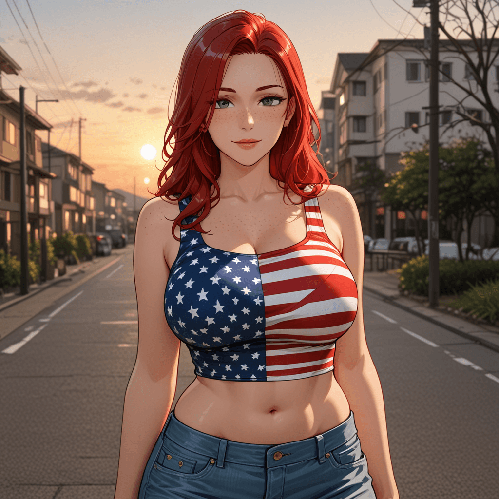 Emma all American woman