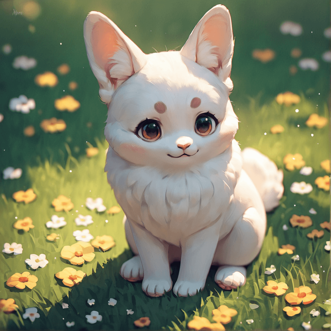 Fluffy Cotton - a pet Bunny