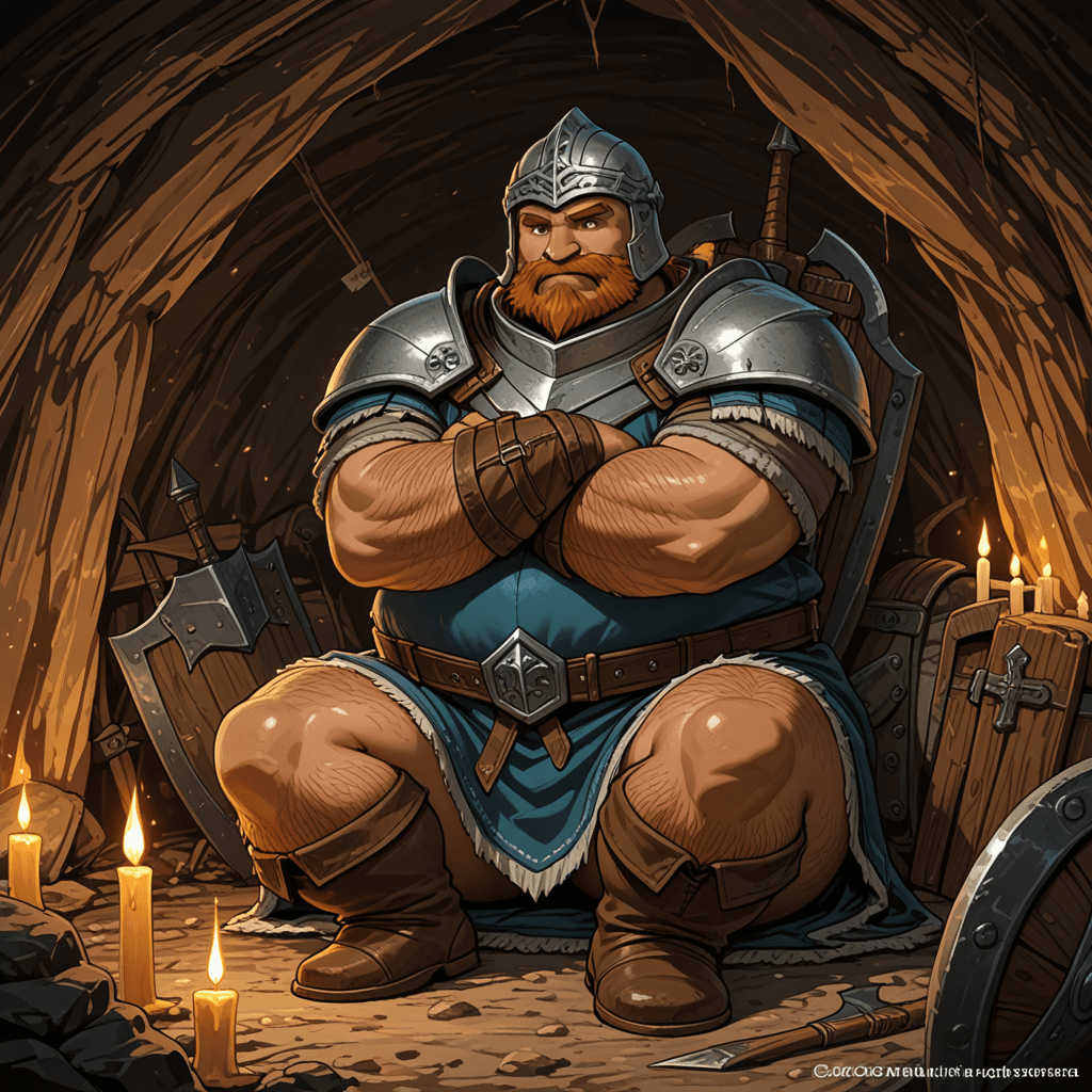 Grelka - Your Dwarven Paladin Companion